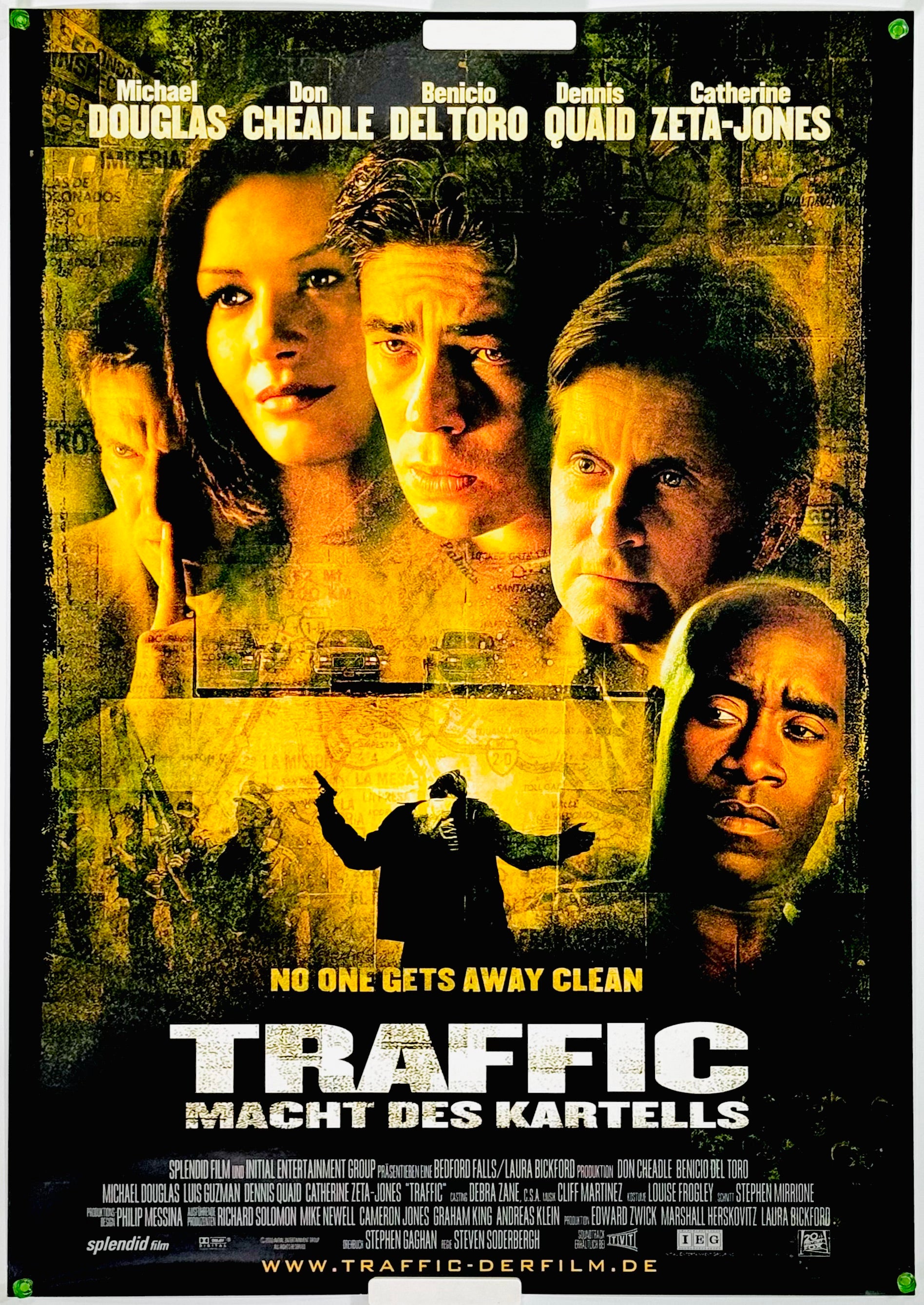 『トラフィック』 映画 ポスター ドイツ オリジナル [4842]