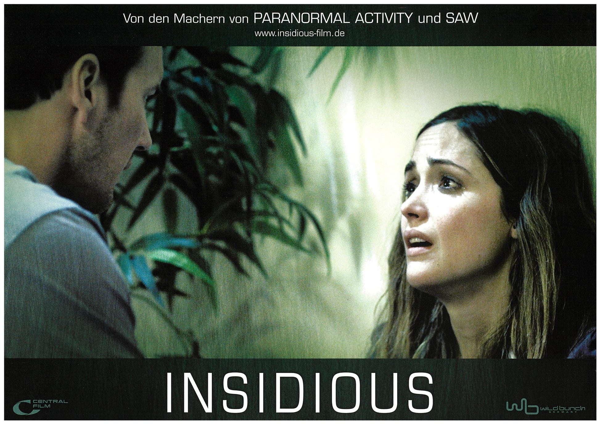 『インシディアス』 映画 ロビーカード ドイツ オリジナル [4847]