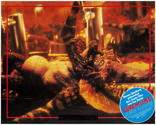 『グレムリン』 映画 ロビーカード ドイツ オリジナル [4848]