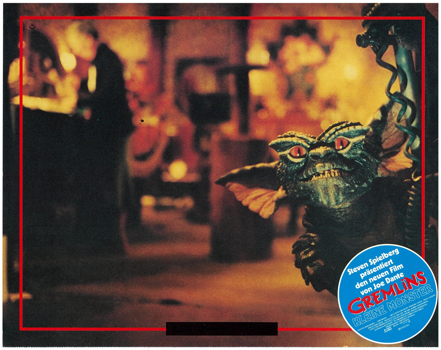 『グレムリン』 映画 ロビーカード ドイツ オリジナル [4851]