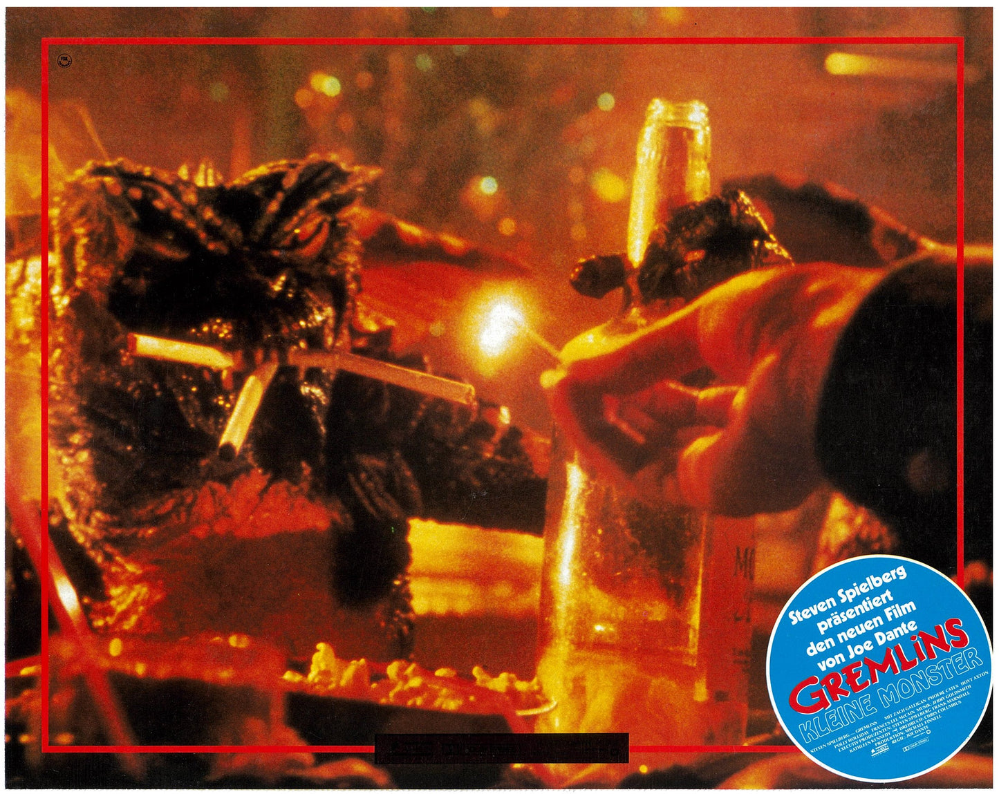 『グレムリン』 映画 ロビーカード ドイツ オリジナル [4854]
