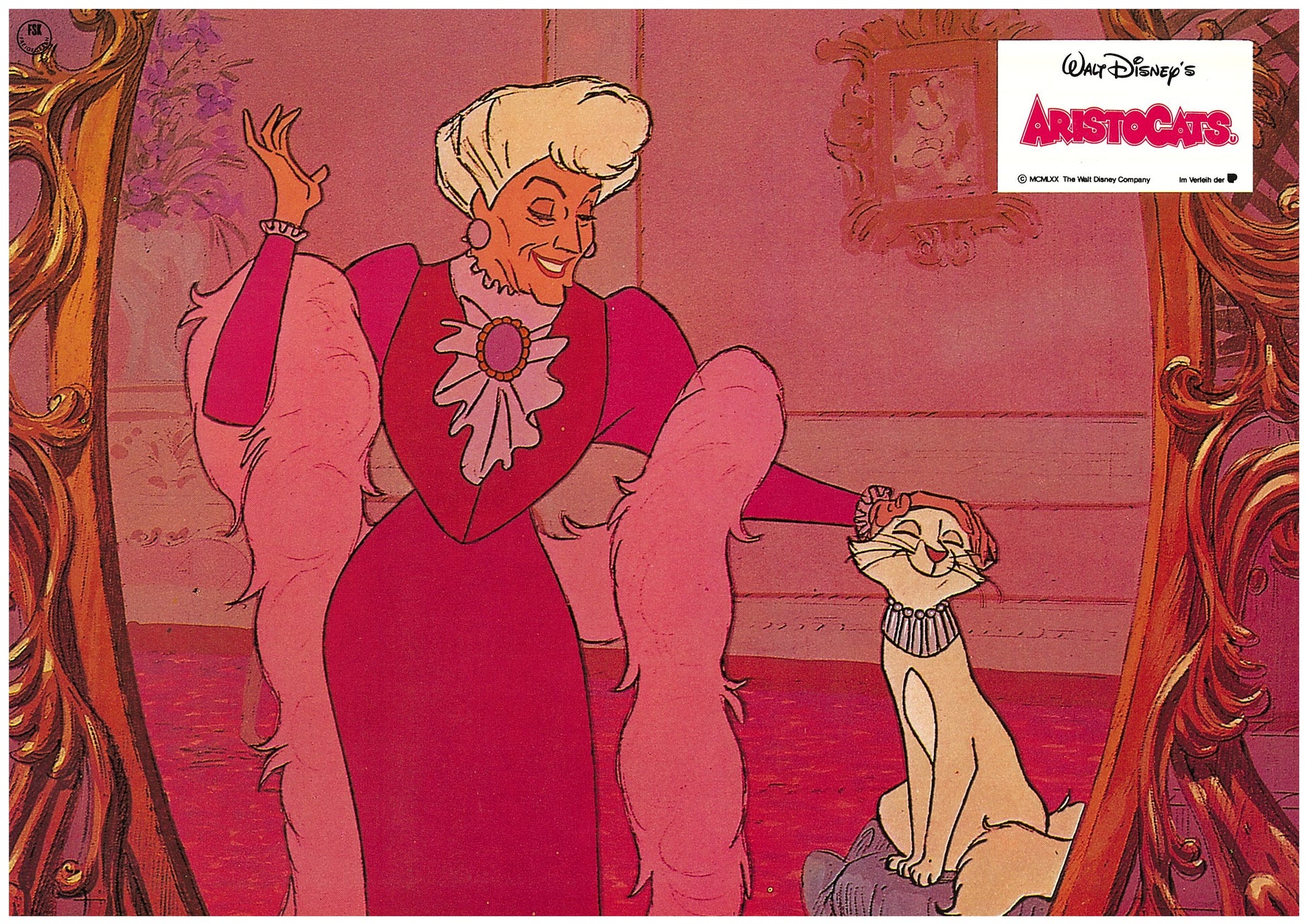 『おしゃれキャット』 映画 ロビーカード ドイツ オリジナル [4860]