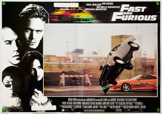 『ワイルド・スピード』 映画 ポスター イタリア オリジナル [4869]