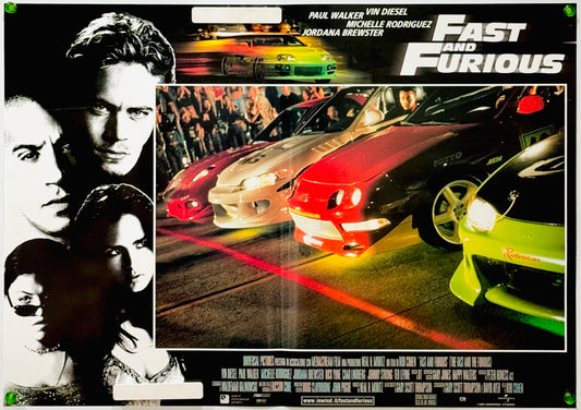 『ワイルド・スピード』 映画 ポスター イタリア オリジナル [4870]
