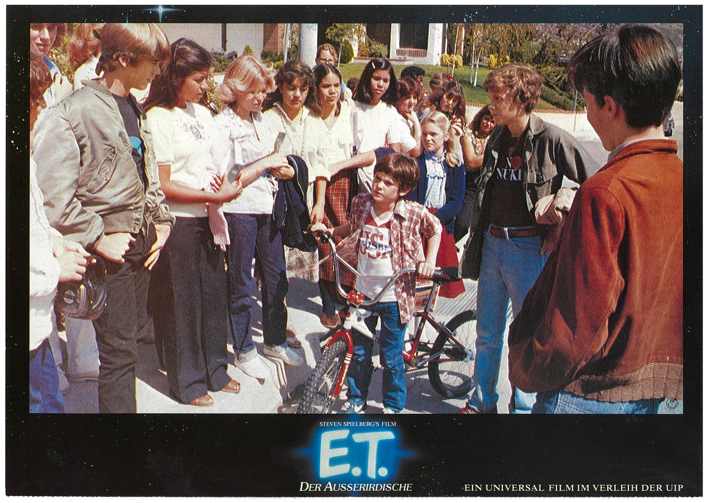 『E.T.』 映画 ロビーカード ドイツ オリジナル [4882]