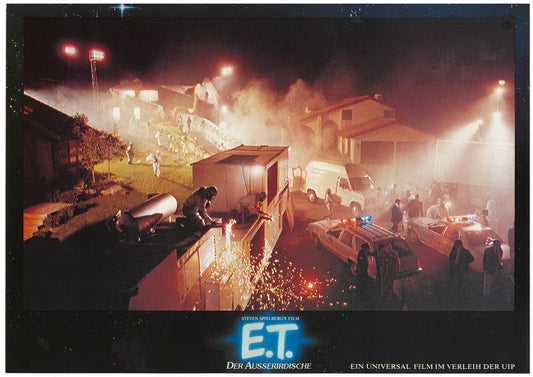 『E.T.』 映画 ロビーカード ドイツ オリジナル [4883]