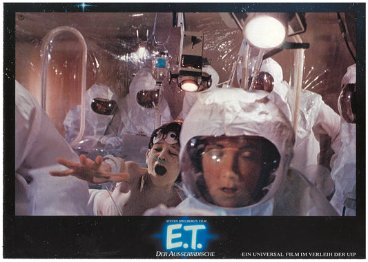 『E.T.』 映画 ロビーカード ドイツ オリジナル [4884]