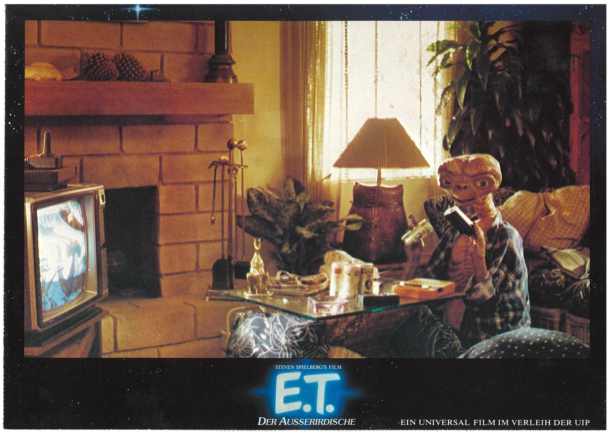 『E.T.』 映画 ロビーカード ドイツ オリジナル [4885]