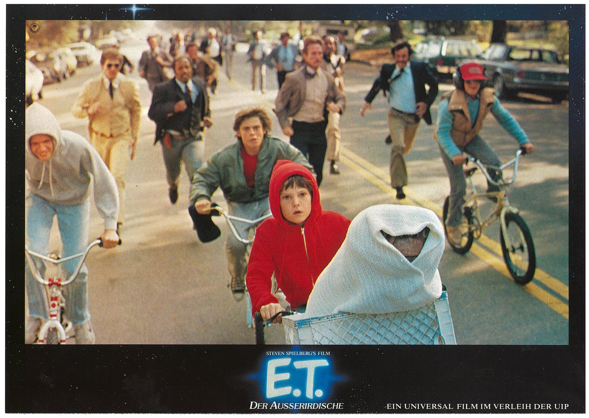 『E.T.』 映画 ロビーカード ドイツ オリジナル [4887]