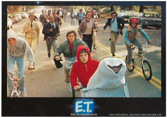 『E.T.』 映画 ロビーカード ドイツ オリジナル [4887]