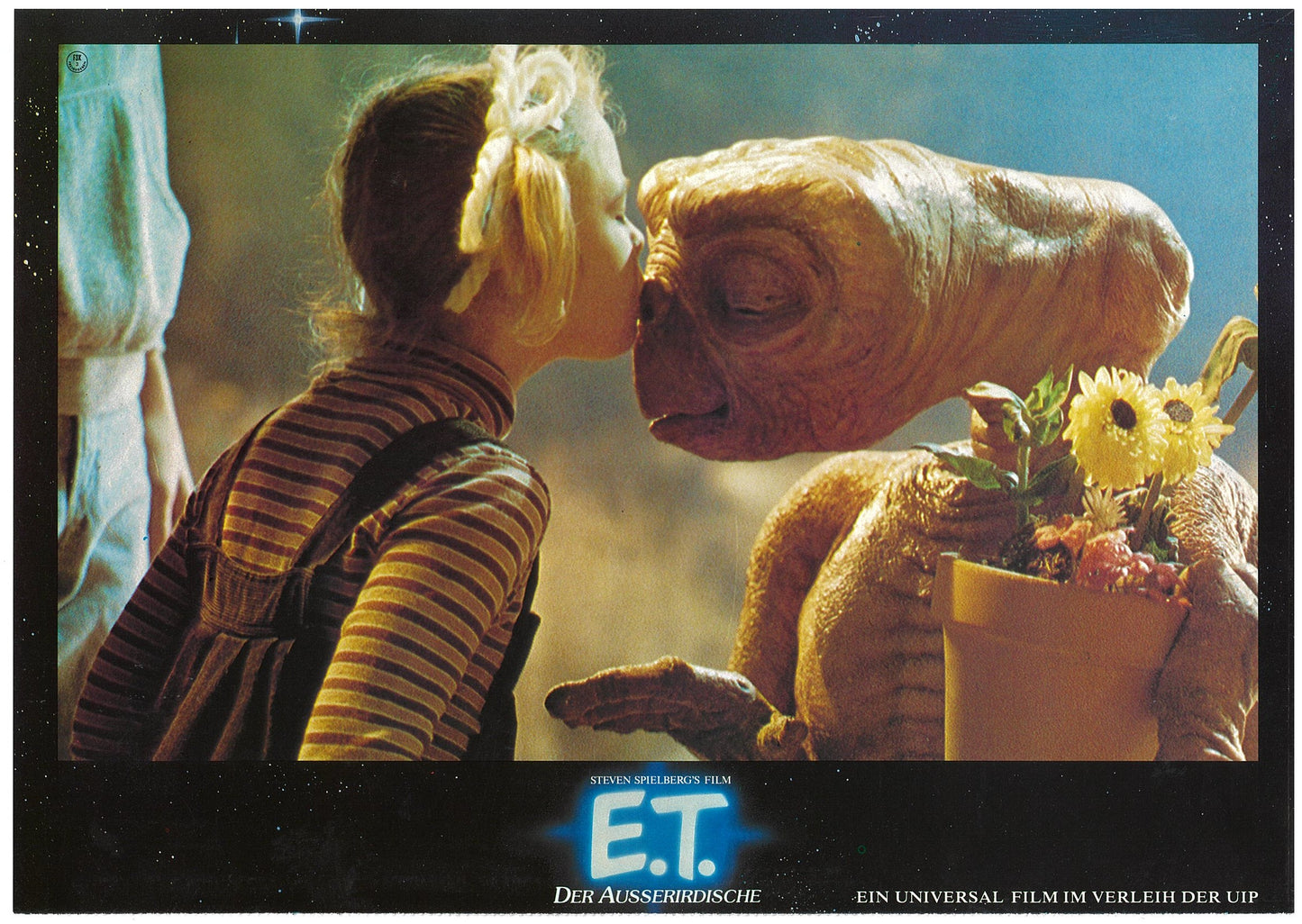 『E.T.』 映画 ロビーカード ドイツ オリジナル [4888]
