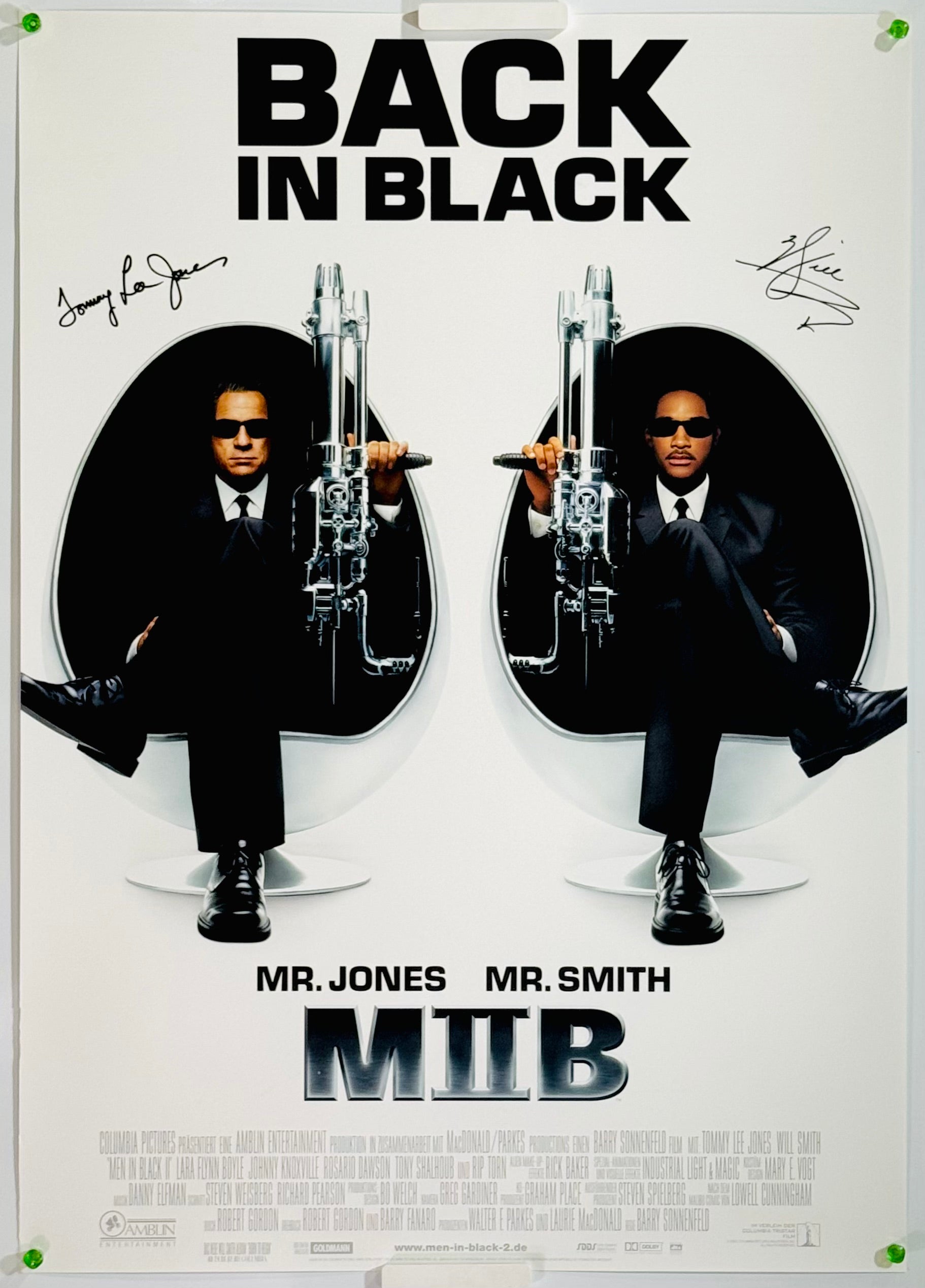 『メン・イン・ブラック2』 映画 ポスター ドイツ オリジナル [4891]