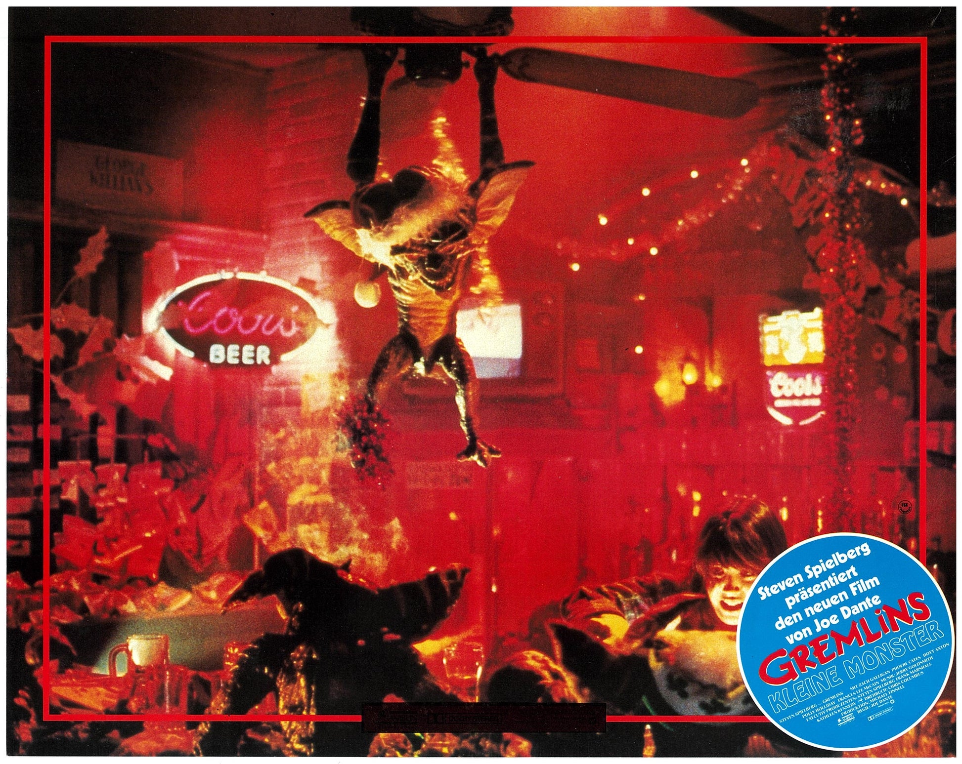 『グレムリン』 映画 ロビーカード ドイツ オリジナル [4900]