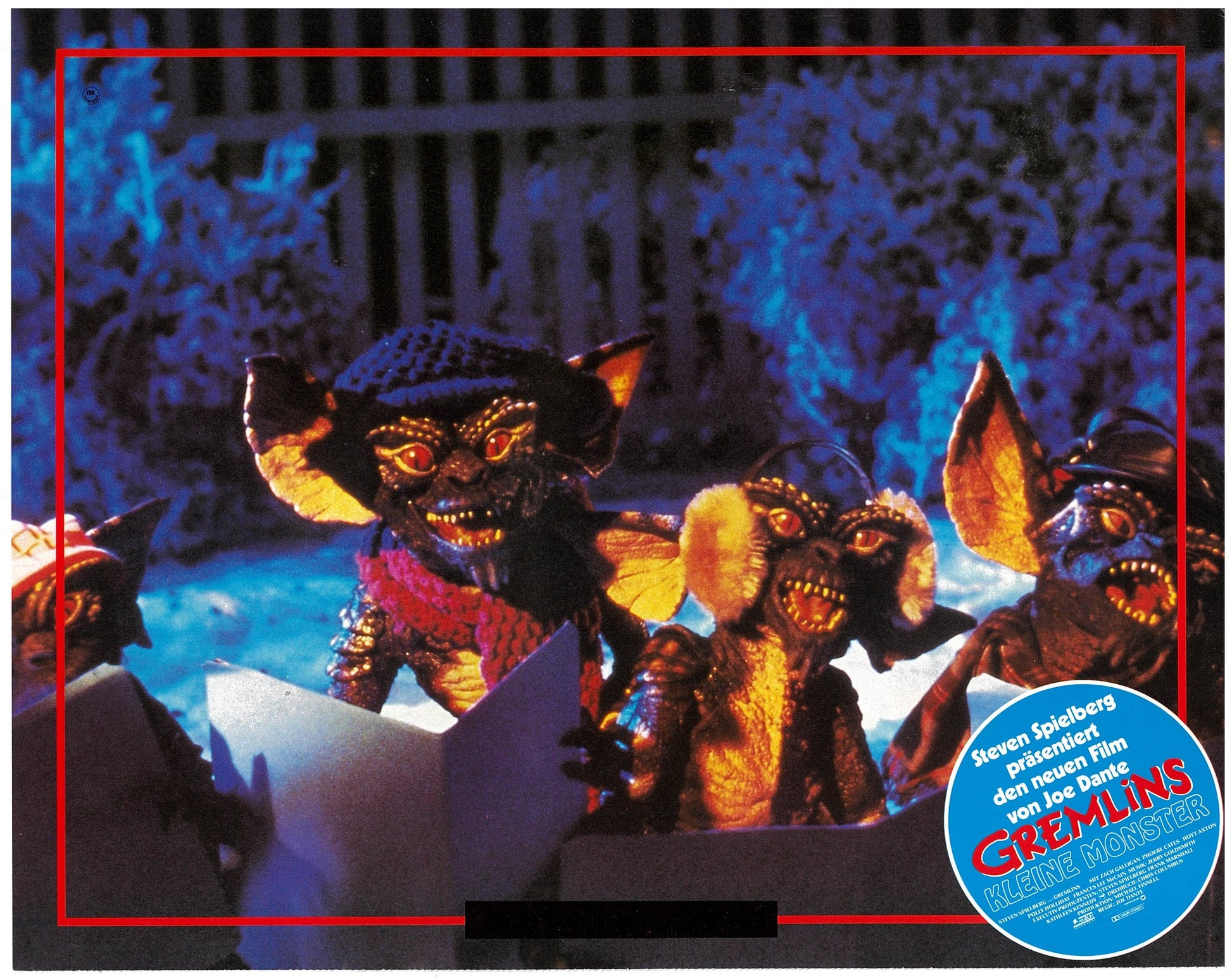 『グレムリン』 映画 ロビーカード ドイツ オリジナル [4903]