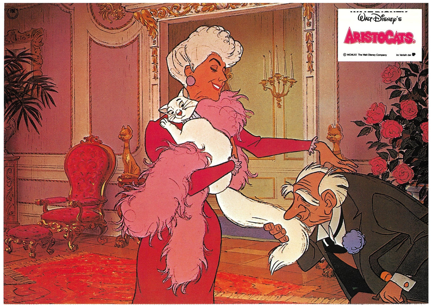『おしゃれキャット』 映画 ロビーカード ドイツ オリジナル [4911]