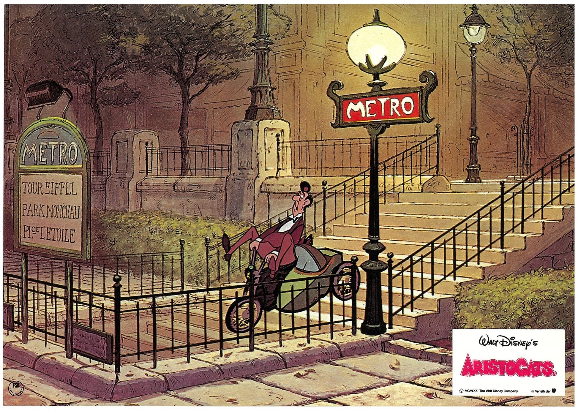 『おしゃれキャット』 映画 ロビーカード ドイツ オリジナル [4912]