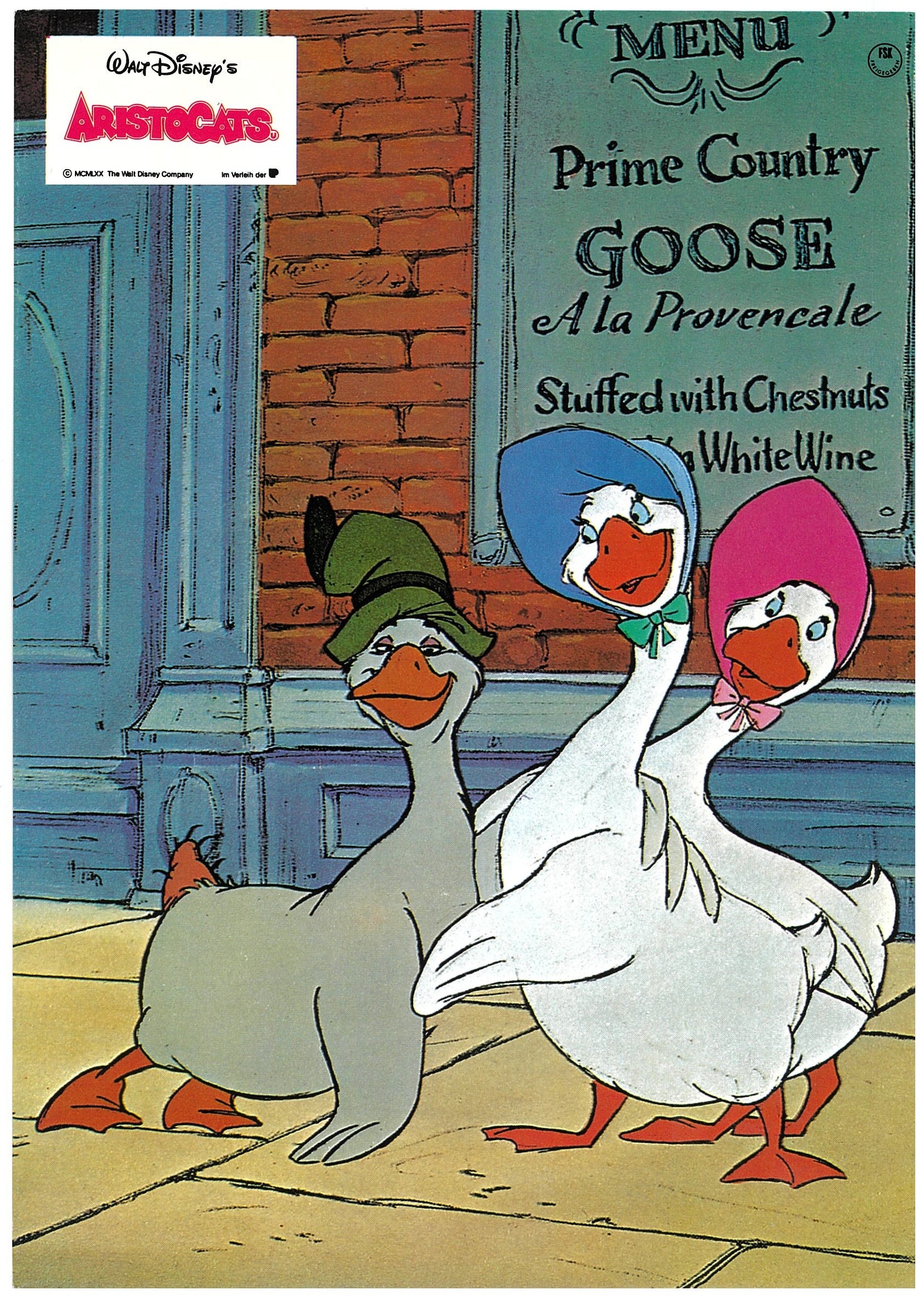 『おしゃれキャット』 映画 ロビーカード ドイツ オリジナル [4914]