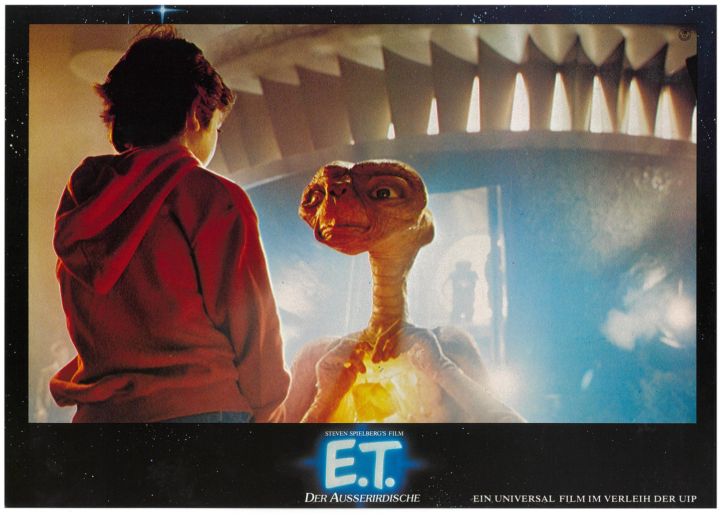 『E.T.』 映画 ロビーカード ドイツ オリジナル [4915]