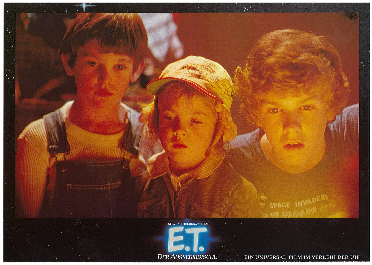 『E.T.』 映画 ロビーカード ドイツ オリジナル [4919]