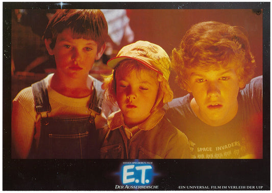 『E.T.』 映画 ロビーカード ドイツ オリジナル [4919]
