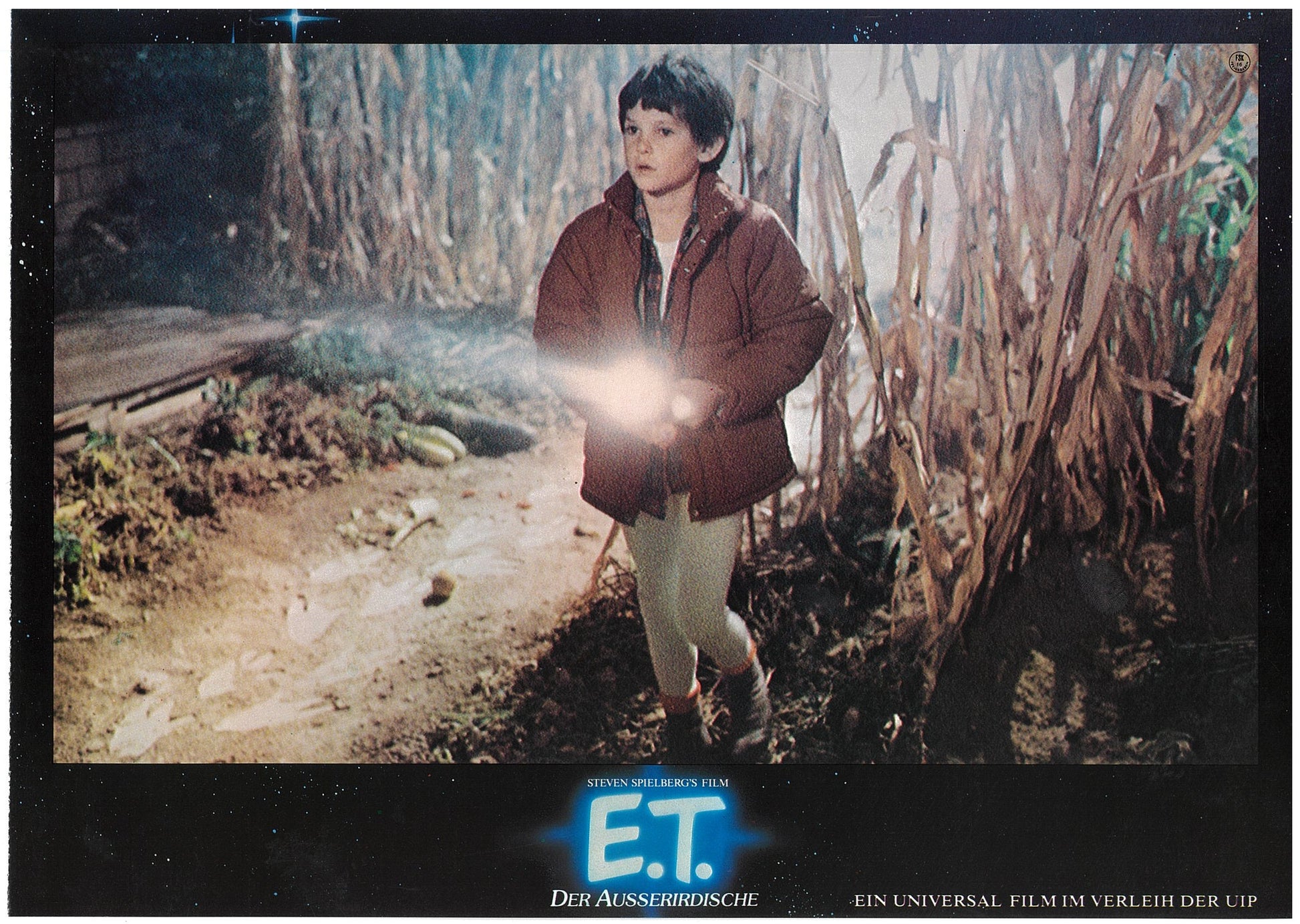 『E.T.』 映画 ロビーカード ドイツ オリジナル [4922]