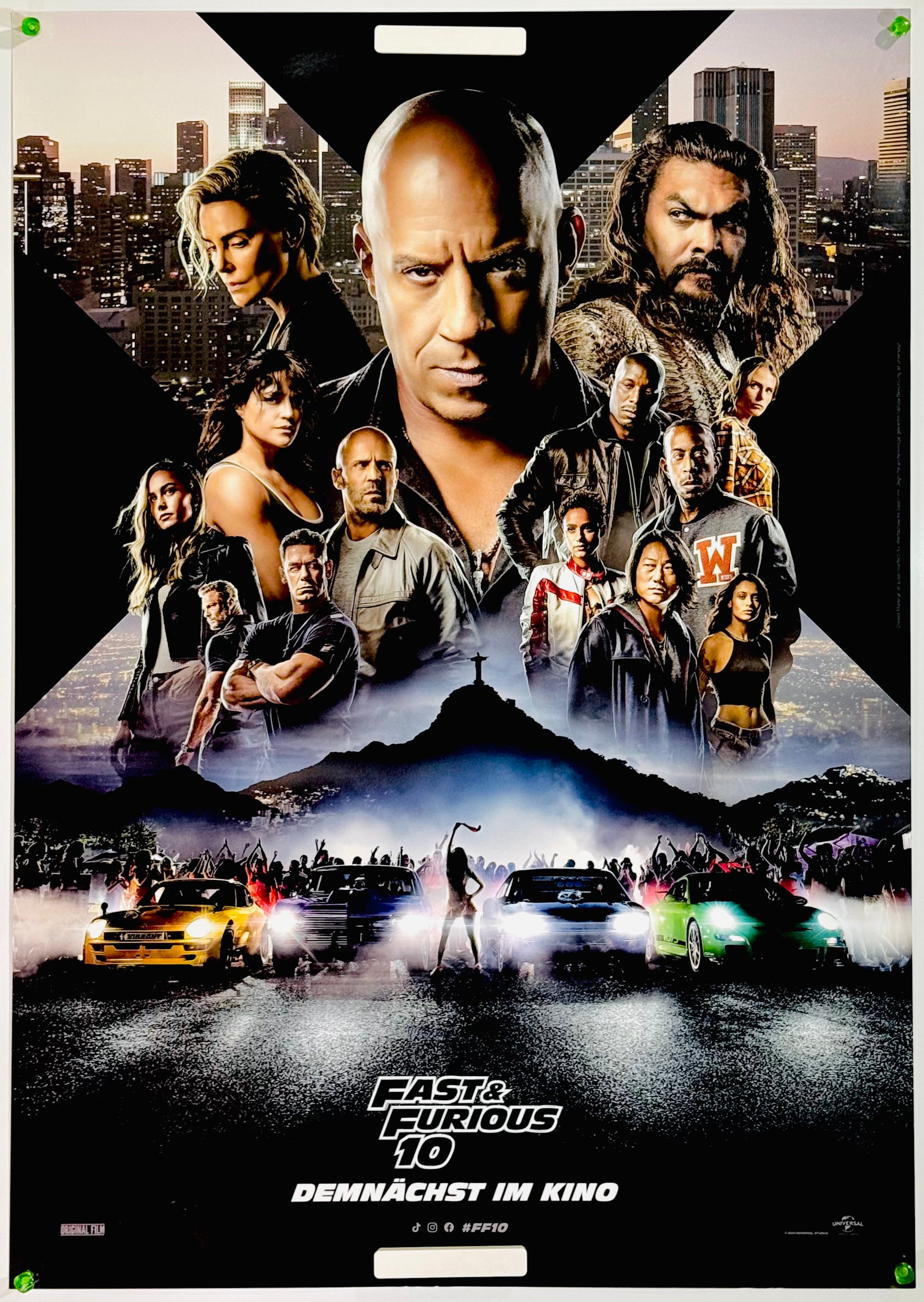 『ワイルド・スピード ファイヤーブースト』 映画 ポスター ドイツ オリジナル [4982]