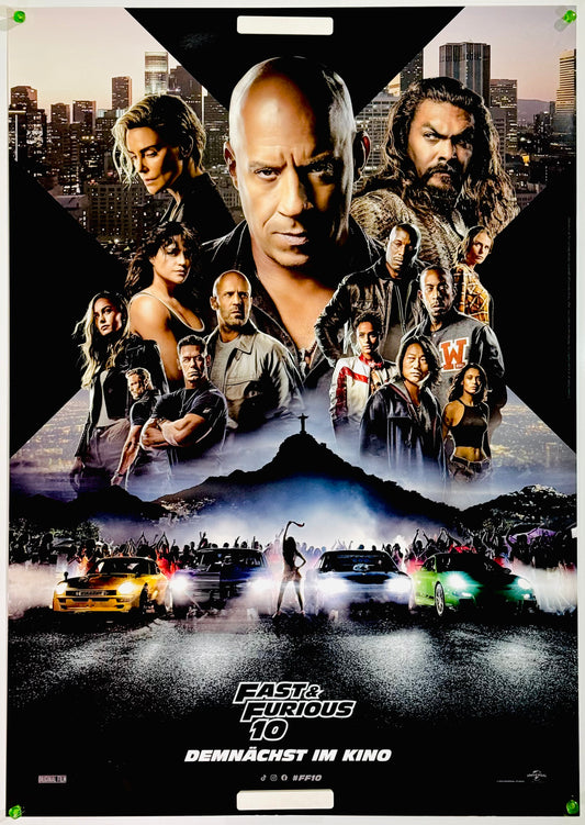 『ワイルド・スピード ファイヤーブースト』 映画 ポスター ドイツ オリジナル [4982]