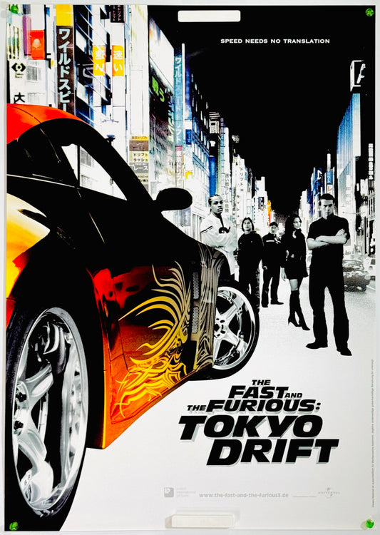 『ワイルド・スピードX3 TOKYO DRIFT』 映画 ポスター ドイツ オリジナル [4983]