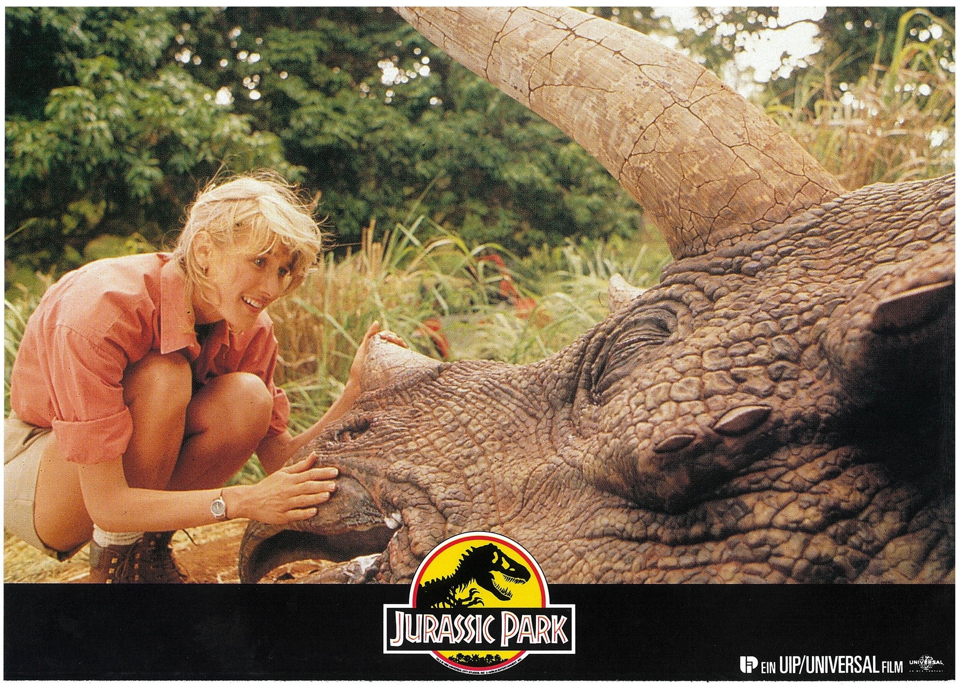 『ジュラシック・パーク』 映画 ポスター ドイツ オリジナル [4984]