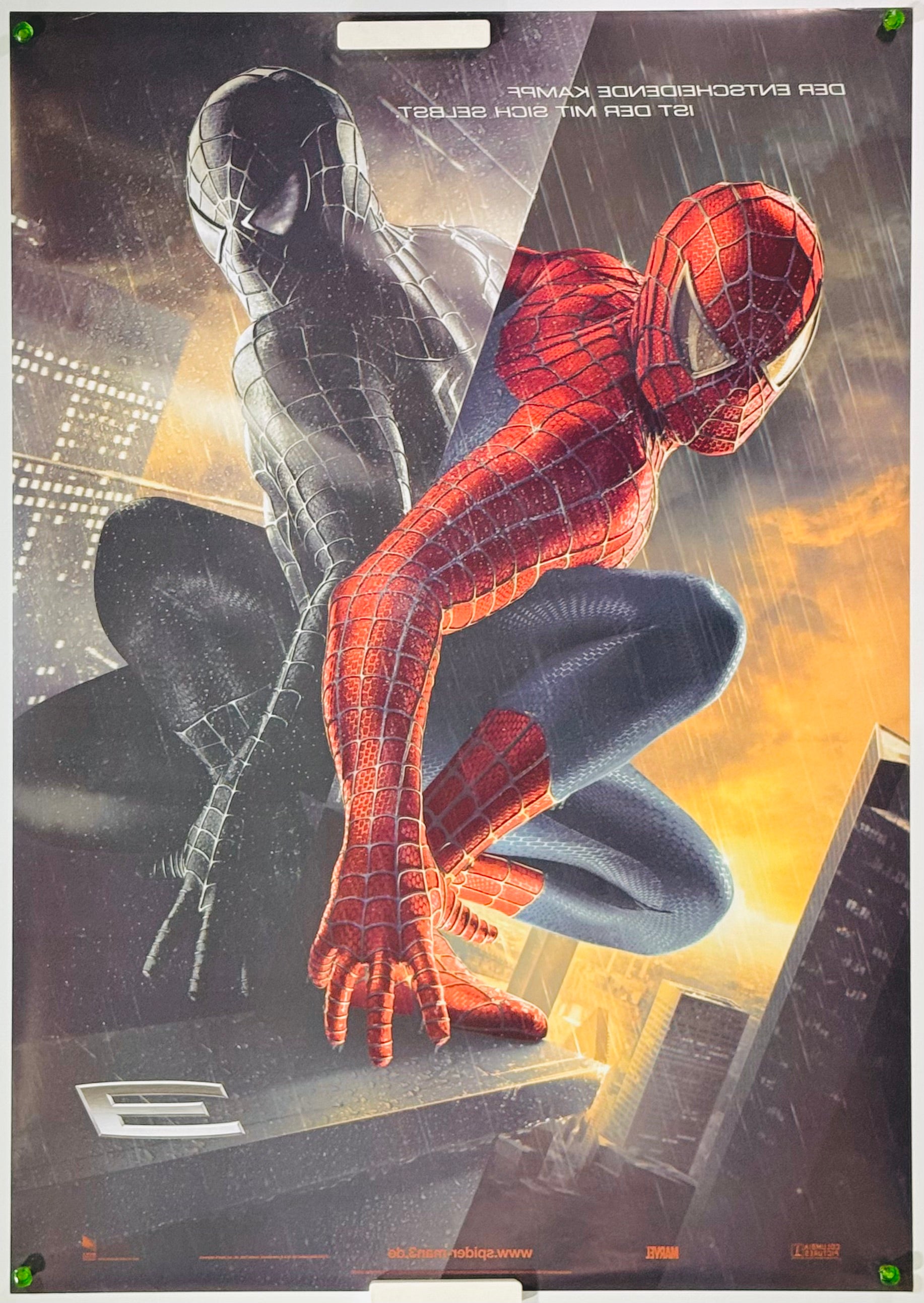 スパイダーマン3 ポスター スパイダーマン3』 洋画 ドイツ - 海外版映画ポスター専門店 - – Fine