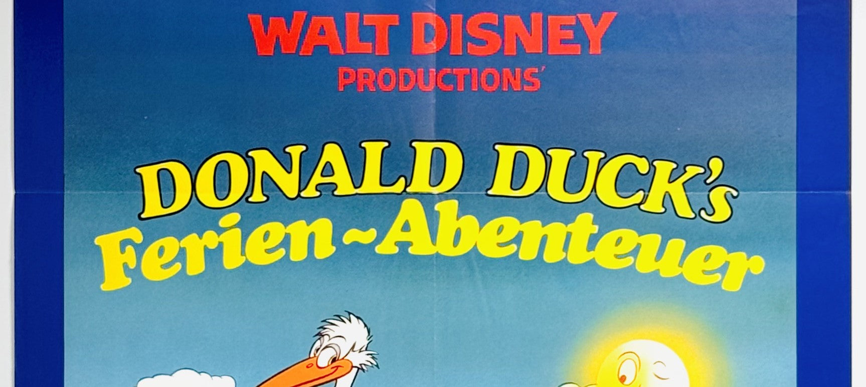 『ディズニー 短編アニメオムニバス Donald Duck's Ferien-Abenteuer』 映画 ポスター ドイツ オリジナル [4998]_2