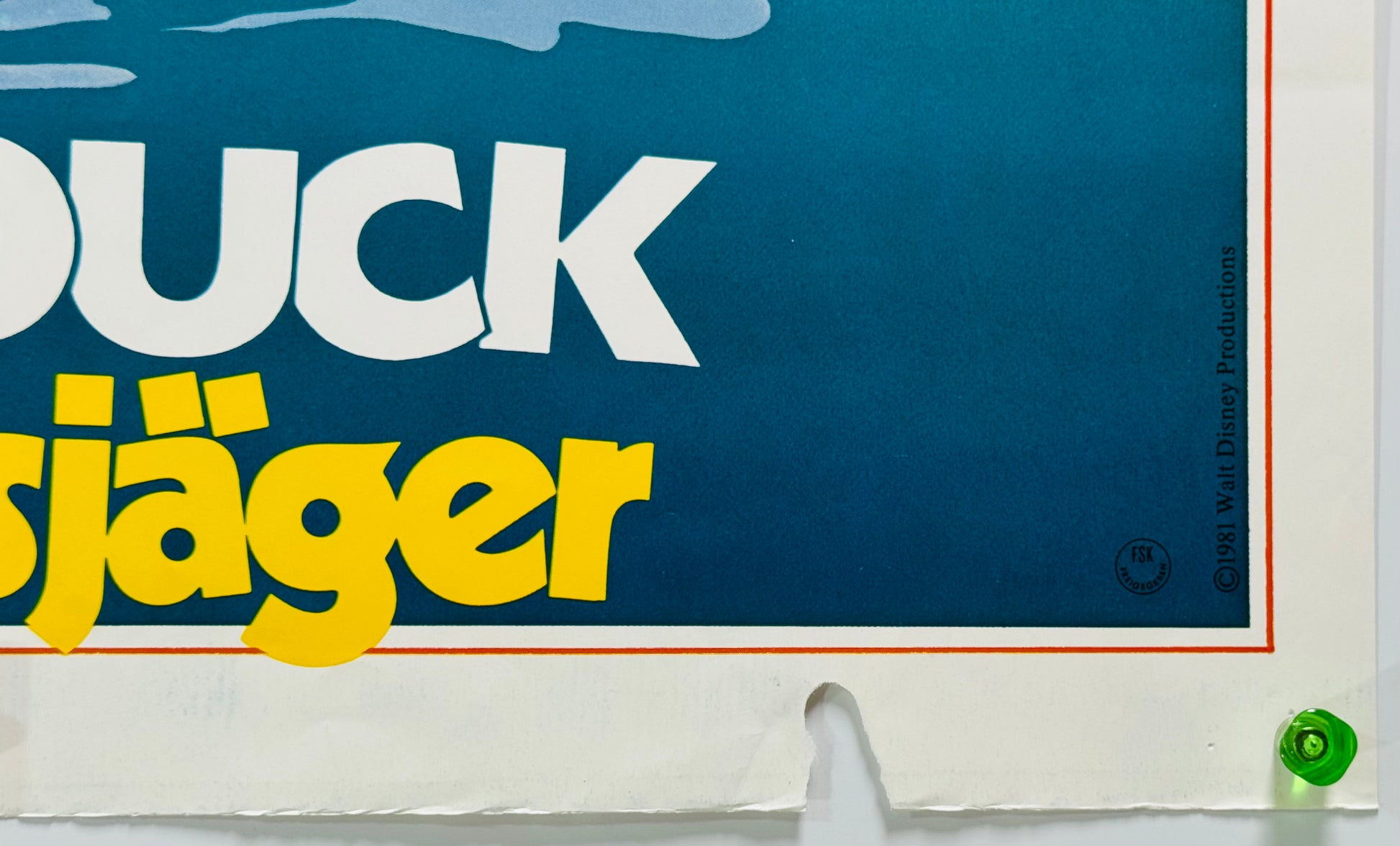 『ディズニー 短編アニメオムニバス Donald Duck als Sonntagsjäger』 映画 ポスター ドイツ オリジナル [4999]_2