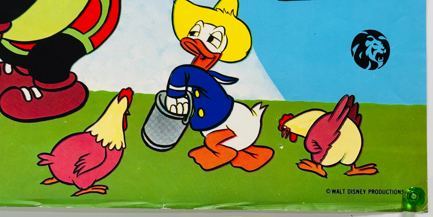 『ウォルト・ディズニー Walt Disney Donald Duck and his Companions』 映画 ポスター ドイツ オリジナル [5002]_2
