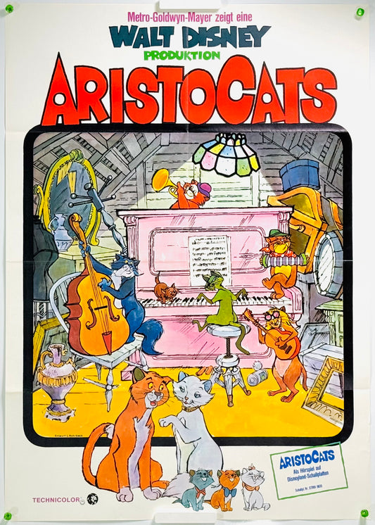 『おしゃれキャット』 映画 ポスター ドイツ オリジナル [5004]
