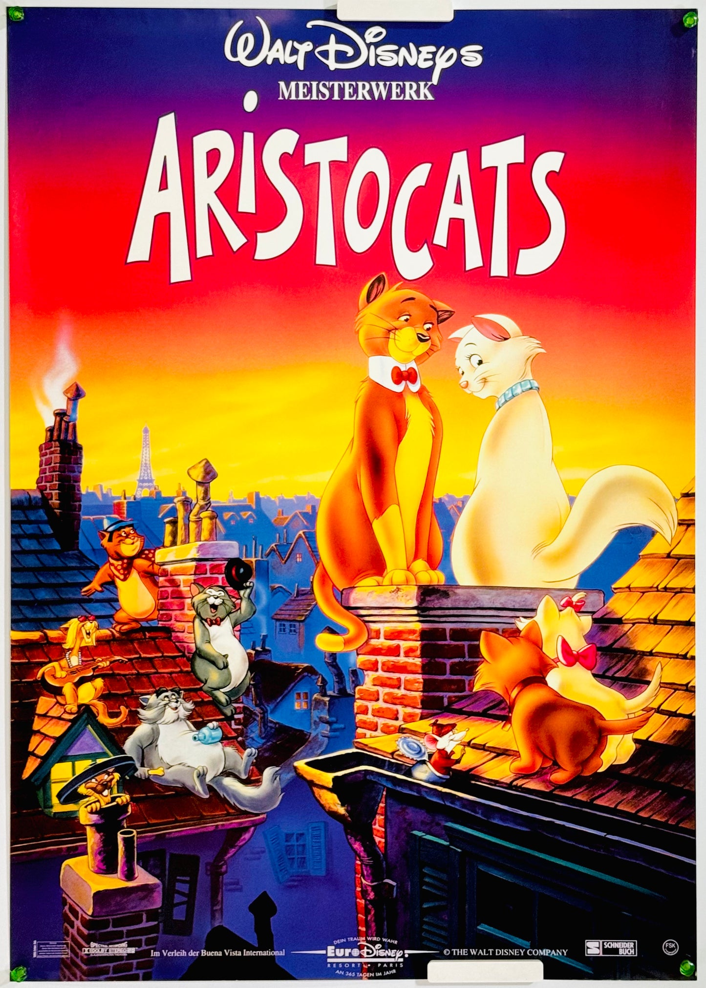 『おしゃれキャット』 映画 ポスター ドイツ オリジナル [5005]