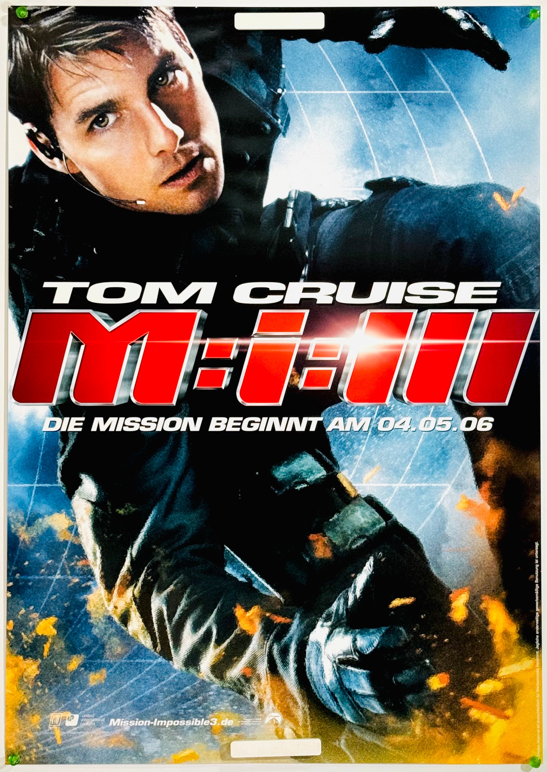 『ミッション・インポッシブル3』 映画 ポスター ドイツ オリジナル [5014]