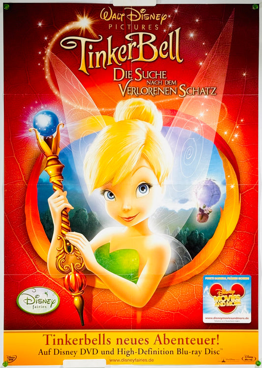 『ティンカー・ベルと月の石』 映画 ポスター ドイツ オリジナル [5016]