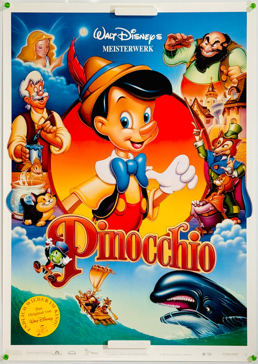 『ピノキオ』 映画 ポスター ドイツ オリジナル [5017]