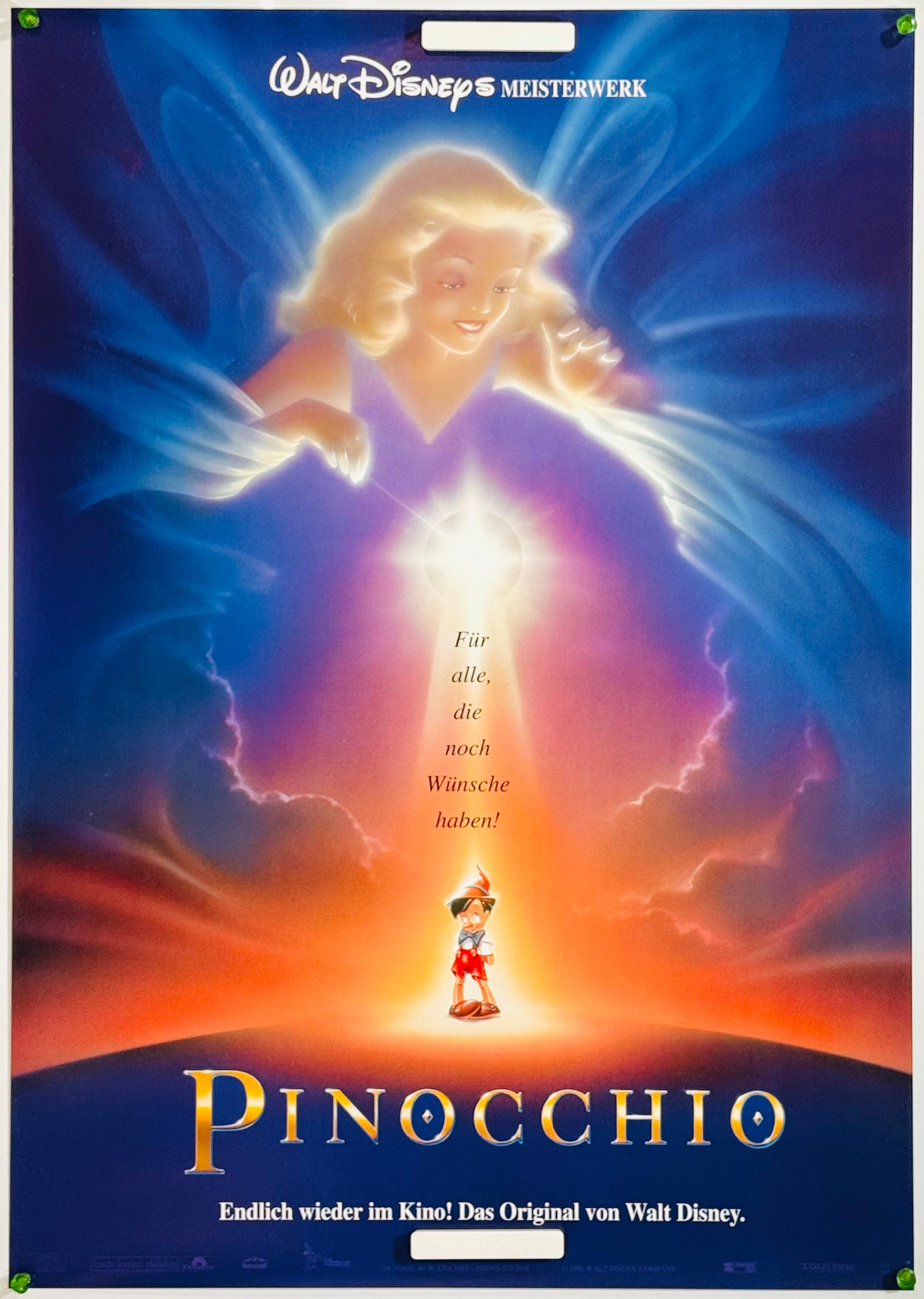 『ピノキオ』 映画 ポスター ドイツ オリジナル [5018]