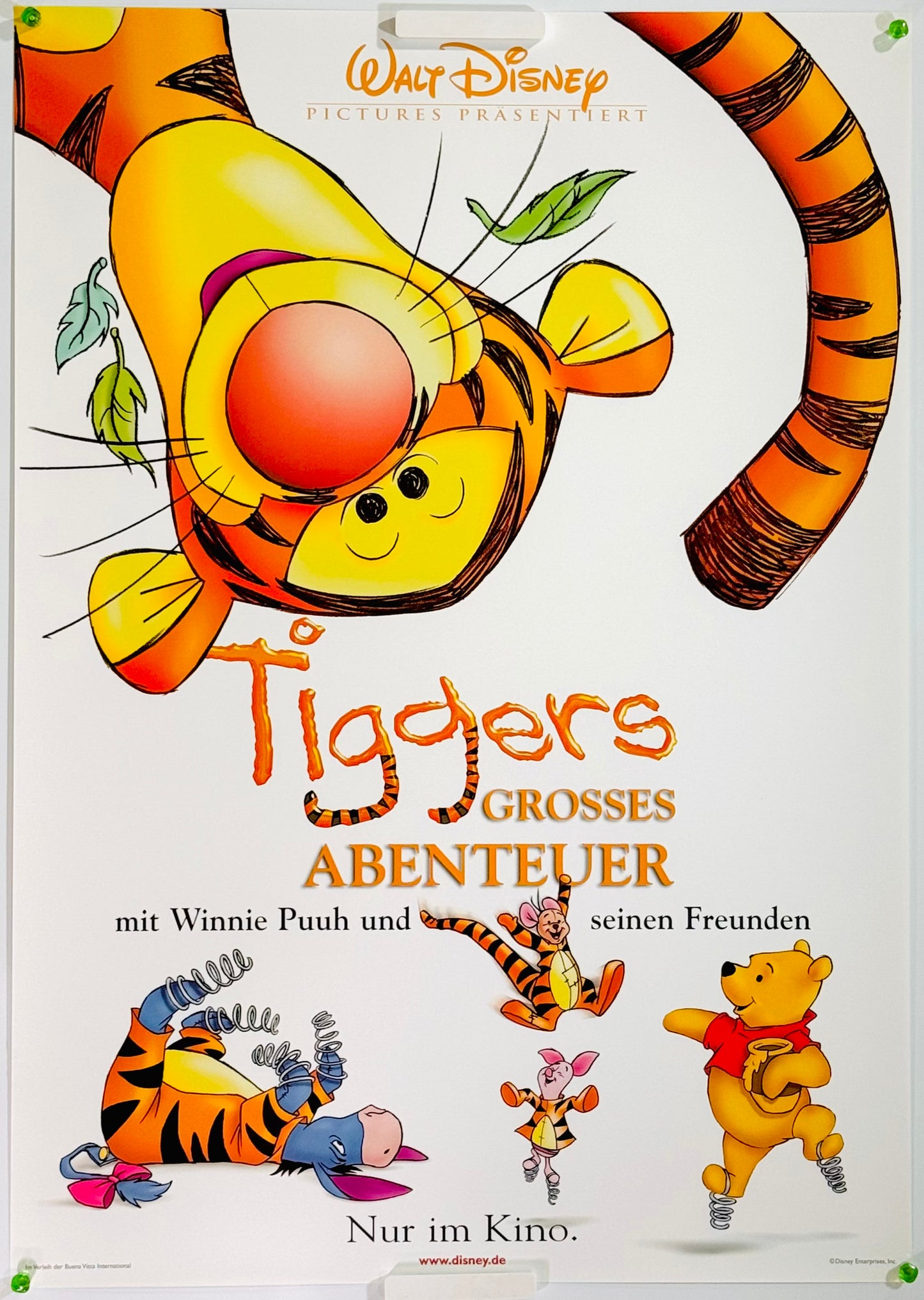 『ティガー・ムービー プーさんの贈りもの』 映画 ポスター ドイツ オリジナル [5020]