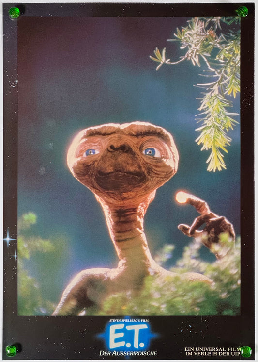 『E.T.』 映画 ロビーカード ドイツ オリジナル [5025]