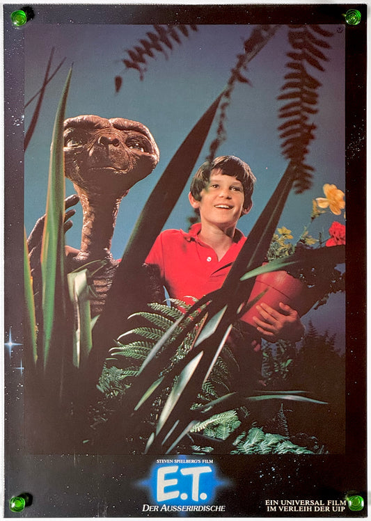 『E.T.』 映画 ロビーカード ドイツ オリジナル [5026]