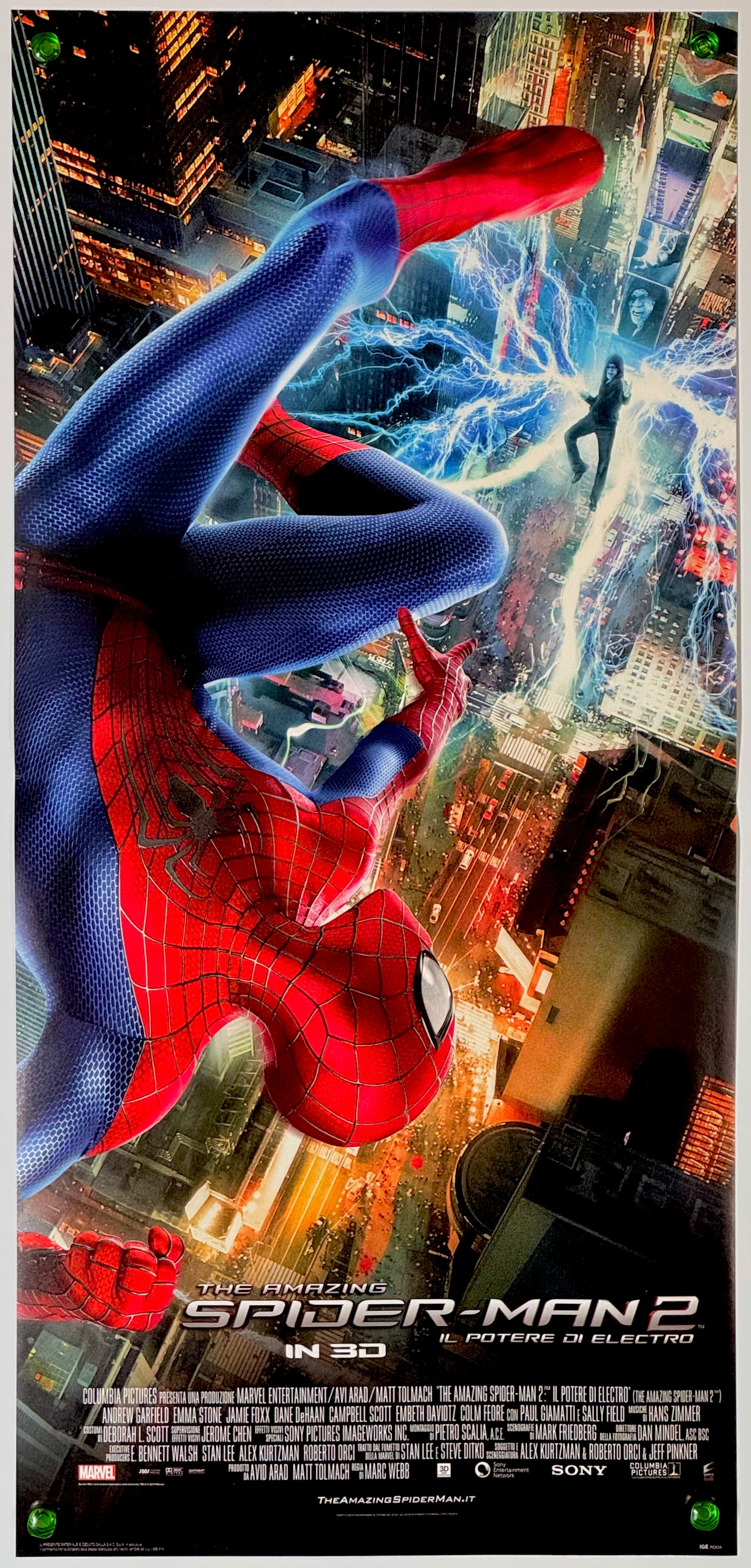 『アメイジング・スパイダーマン 2』 映画 ポスター イタリア オリジナル [5034]