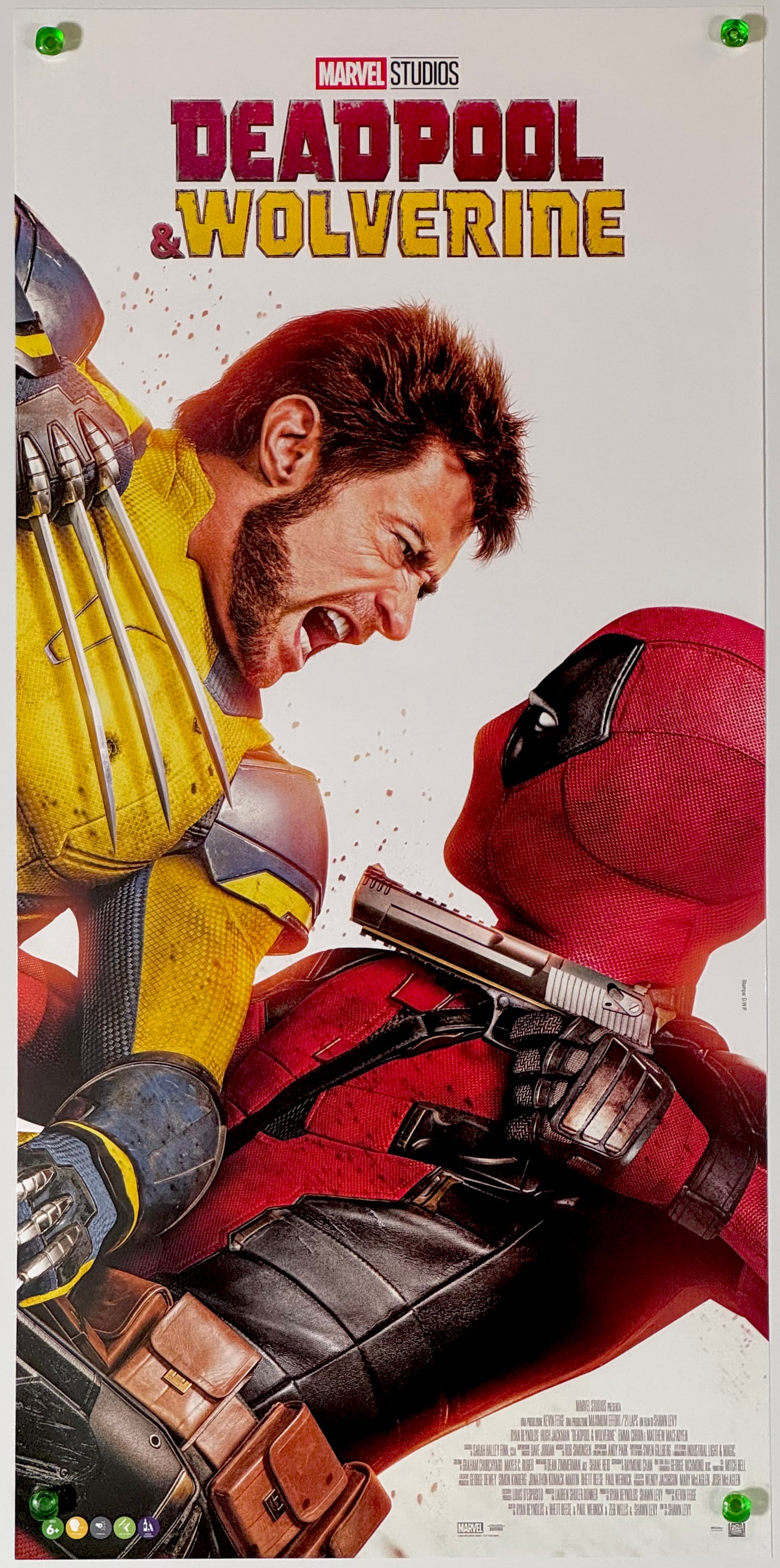 『デッドプール & ウルヴァリン』 映画 ポスター イタリア オリジナル [5055]