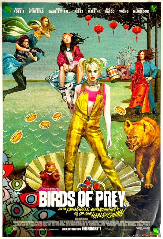 『ハーレイ・クインの華麗なる覚醒 BIRDS OF PREY』 映画 ポスター アメリカ オリジナル [5076]