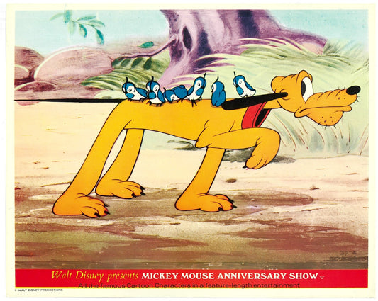 『ミッキー・マウスの楽しいショー』 映画 ロビーカード アメリカ オリジナル [5084]