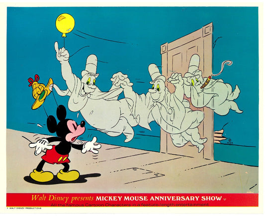 『ミッキー・マウスの楽しいショー』 映画 ロビーカード アメリカ オリジナル [5087]