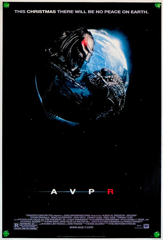 『AVP2 エイリアンズVS.プレデター』 映画 ポスター アメリカ オリジナル [5089]