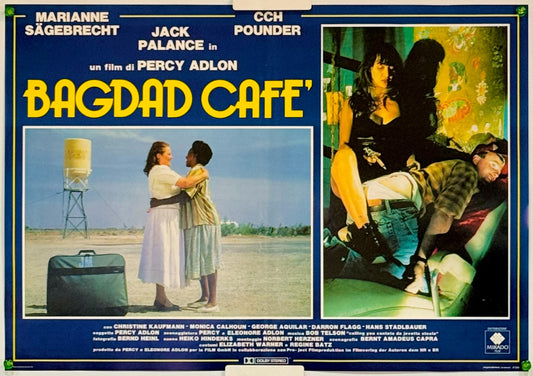 『バグダッド・カフェ』 映画 ポスター イタリア オリジナル [5093]