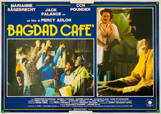 『バグダッド・カフェ』 映画 ポスター イタリア オリジナル [5095]